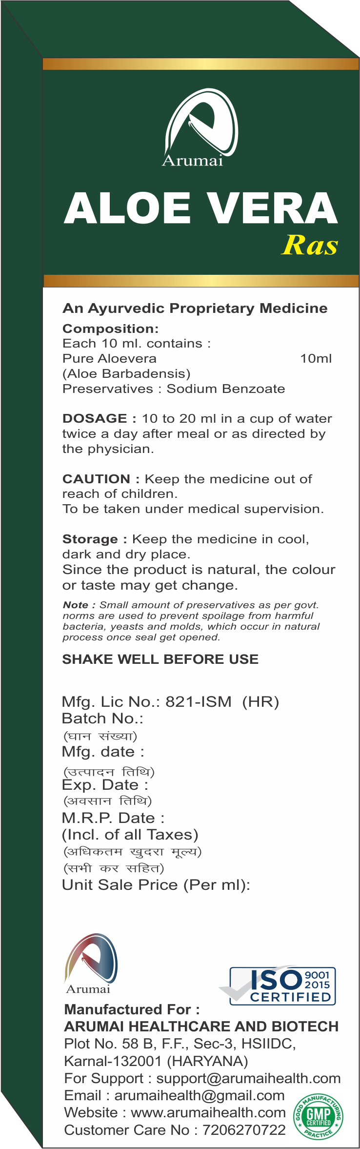 Arumai Healthcare and Biotech